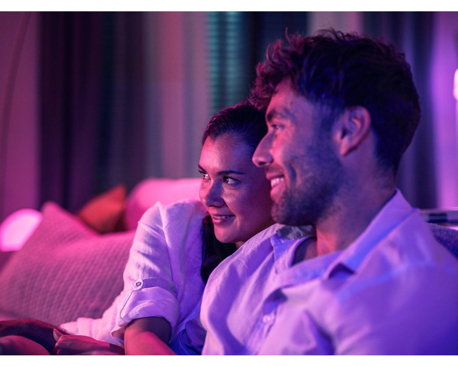 Philips Hue White and Color ambiance 8718699784775 soluzione di illuminazione intelligente Lampadina intelligente Bluetooth/Zigbee Nero 20 W