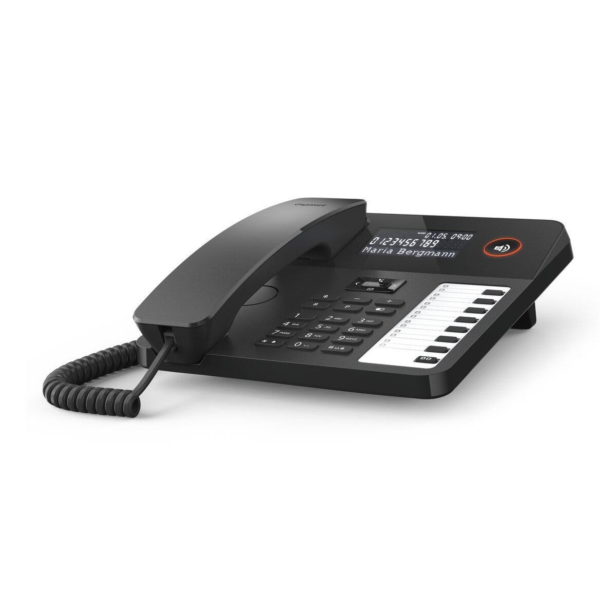 Gigaset DESK 600 Telefono analogico Identificatore di chiamata Nero