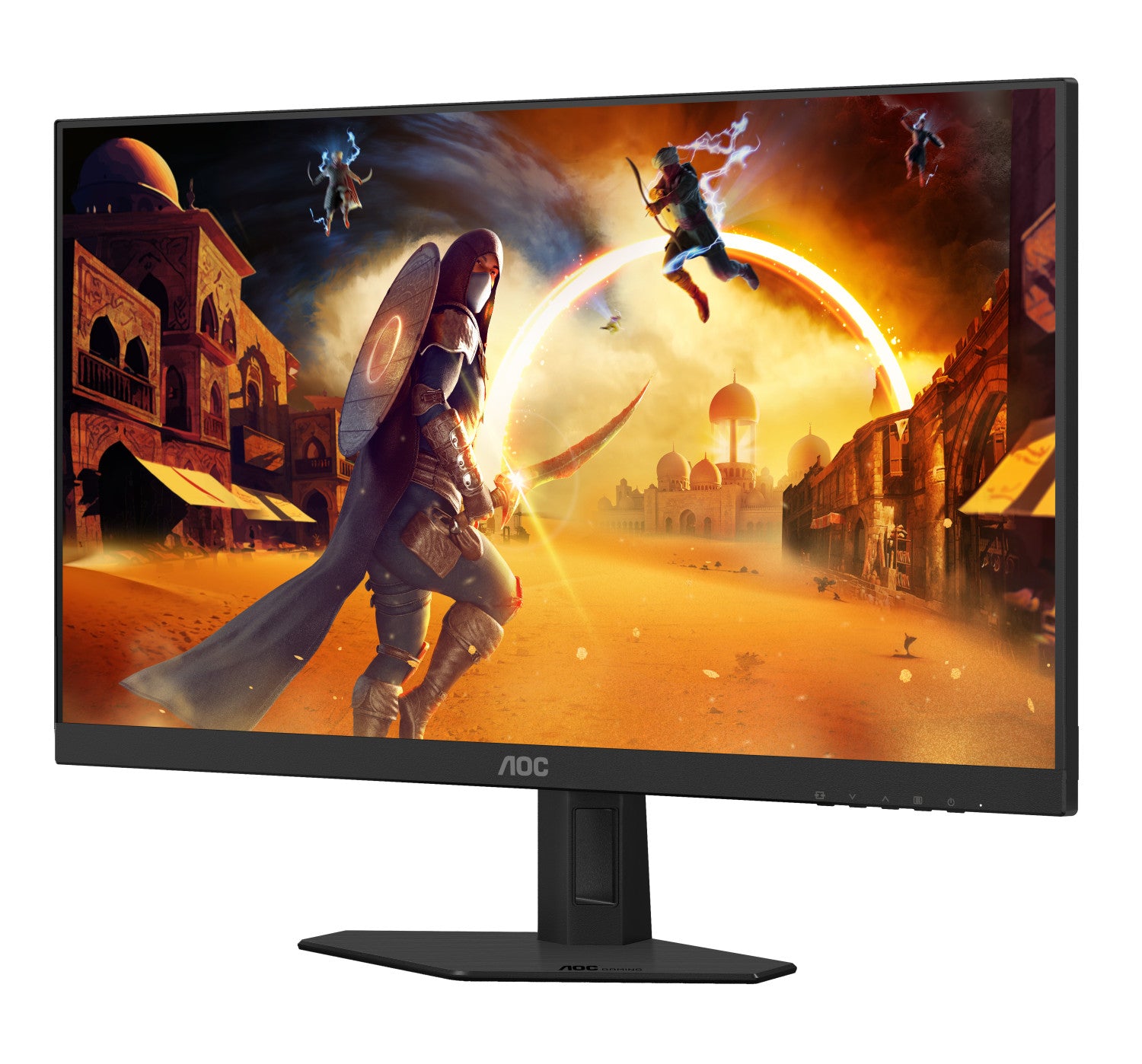 AOC G4 24G4HRE Monitor PC 60,5 cm (23.8") 1920 x 1080 Pixel Full HD LED Nero, Rosso