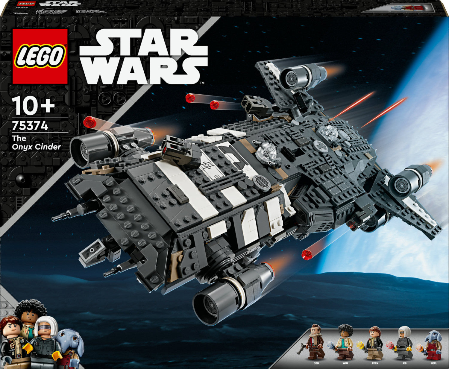 LEGO Star Wars The Onyx Cinder 75374 Set Costruzioni 1325 Pezzi 10 Anni