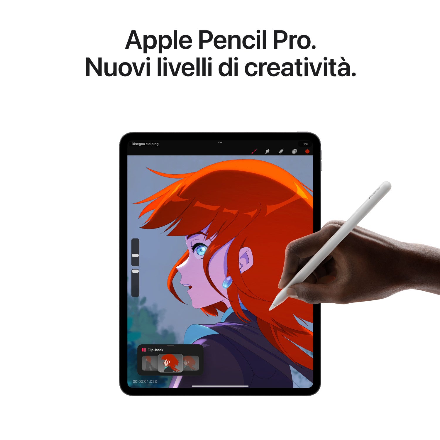 Apple MVVE3TY/A iPad Pro 11 Pollici 1TB Wi-Fi 6E Face ID Nero Siderale