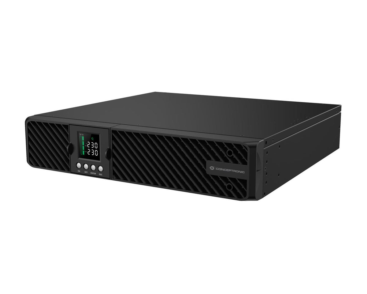 Conceptronic ZEUS51E1K gruppo di continuità (UPS) Doppia conversione (online) 1 kVA 1000 W 8 presa(e) AC