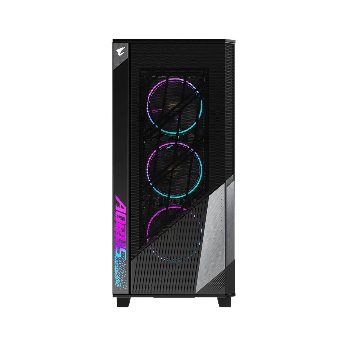 GIGABYTE GB AC500G ST computer case Midi Tower custodia da gioco Nero