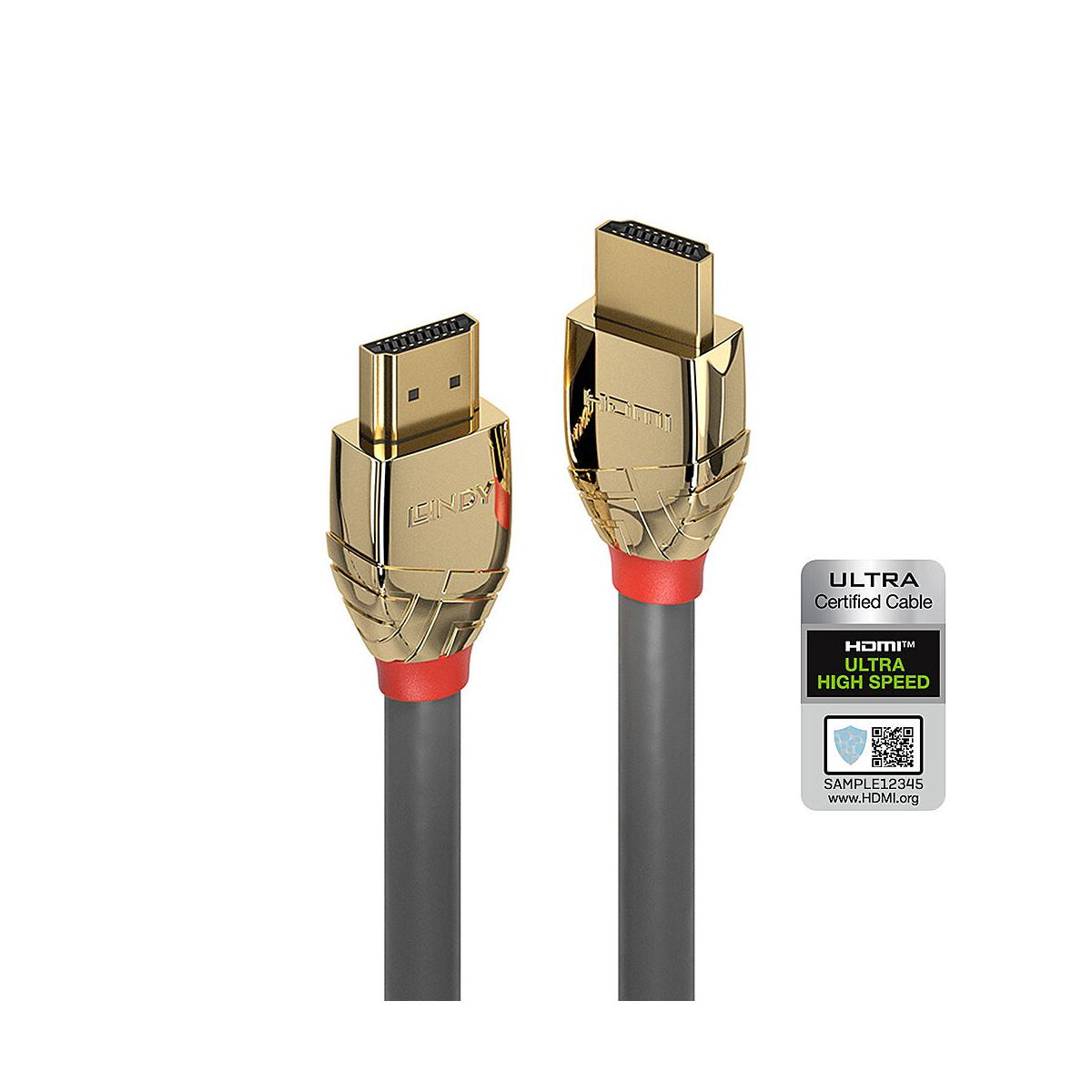 Lindy 37604 cavo HDMI 5 m HDMI tipo A (Standard) Grigio