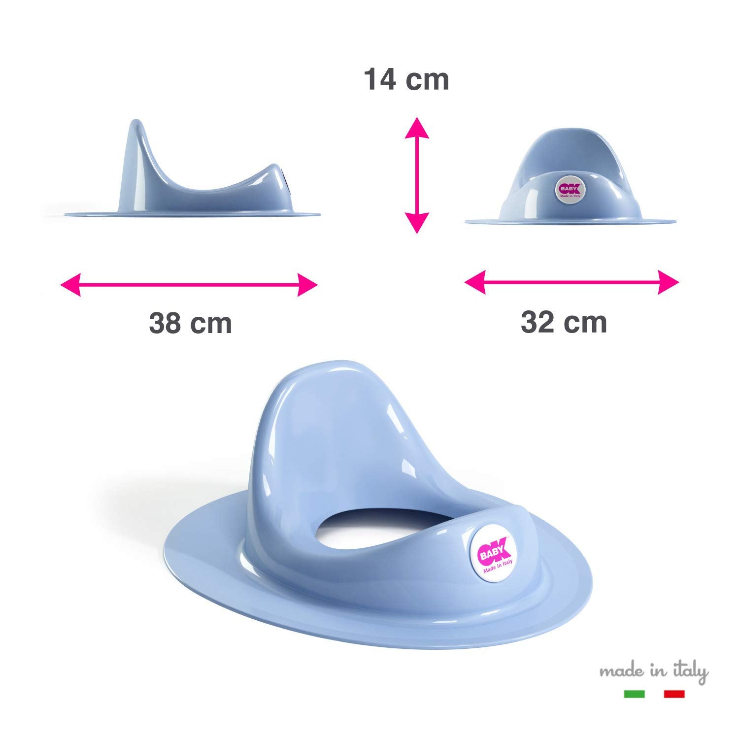 Okbaby Ergo Riduttore WC per Bambini - Verde