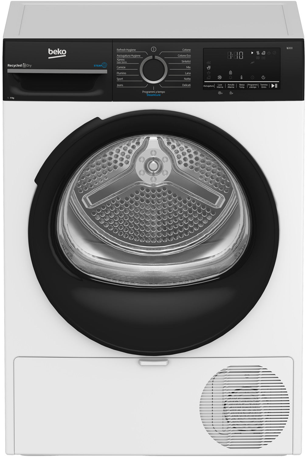 Beko BMEPT491SBI: Asciugatrice 9kg, Classe C, motore inverter