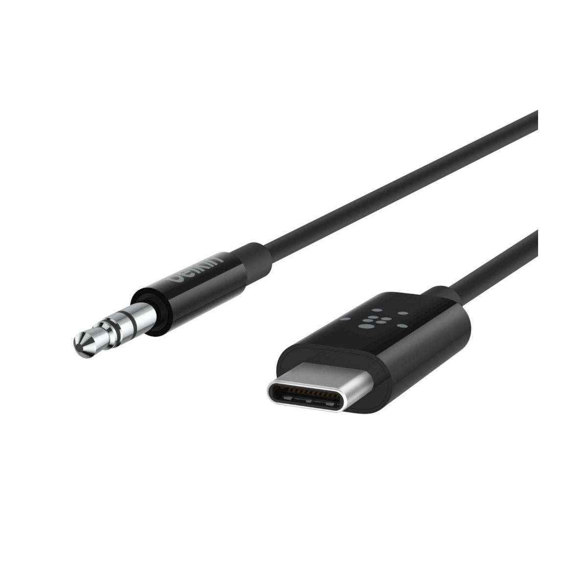 Belkin RockStar 3.5mm Audio Cable with USB-C Connector cavo audio USB C Nero