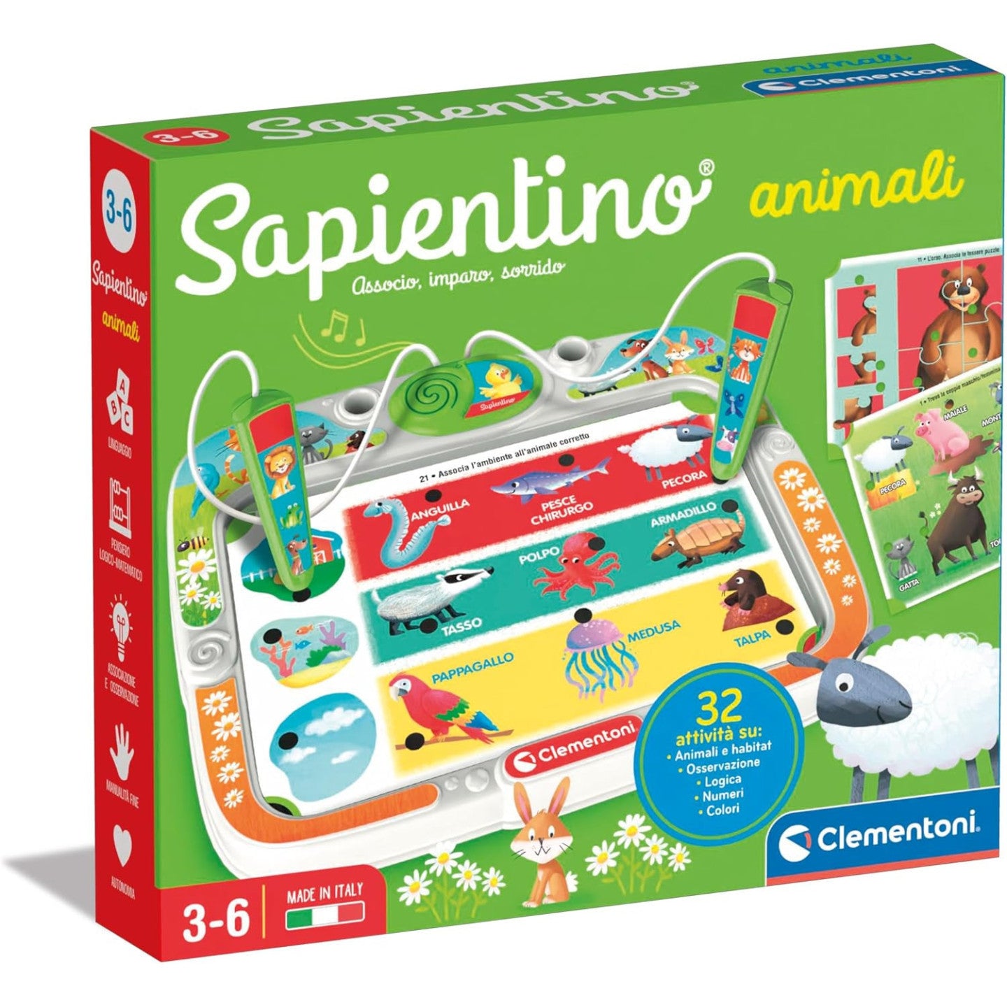 Clementoni Sapientino Animali 16474