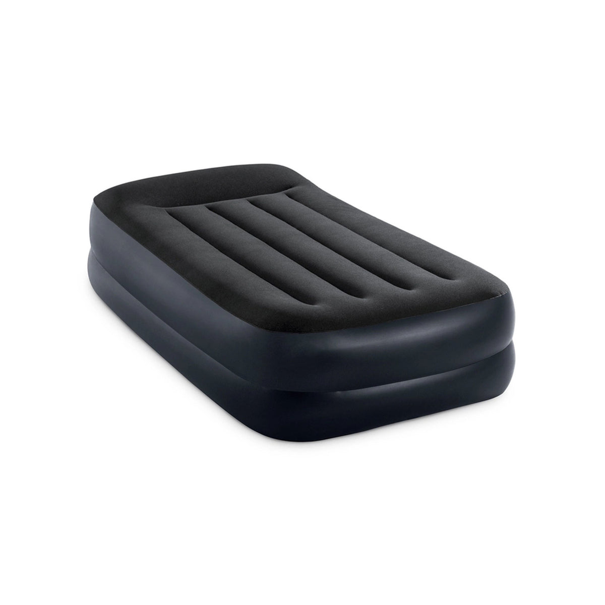 Intex DuraBeam Pillow Rest Raised Materasso singolo Nero Blu