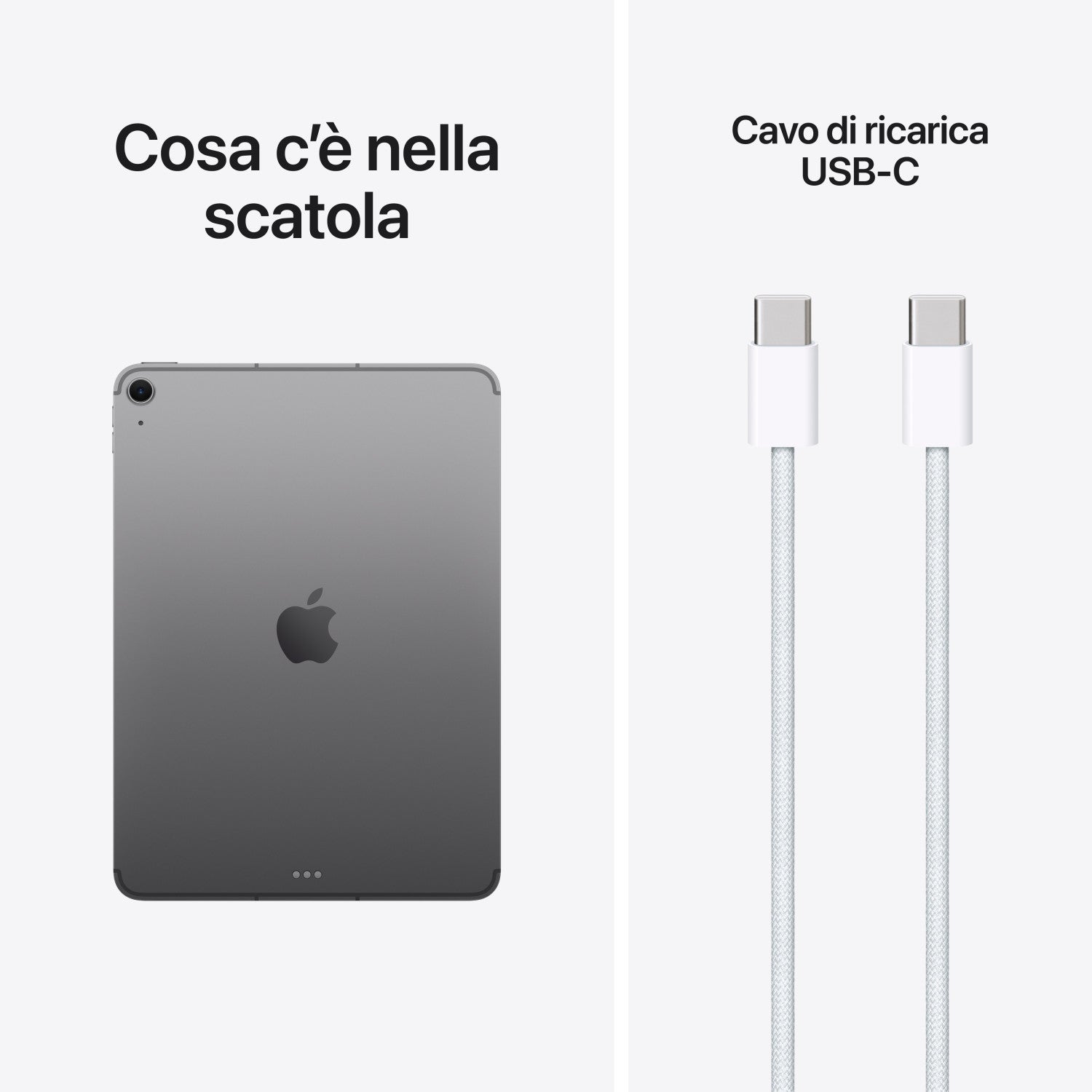 Apple iPad Air 11'' Wi-Fi Cellular 512GB - Grigio Siderale
