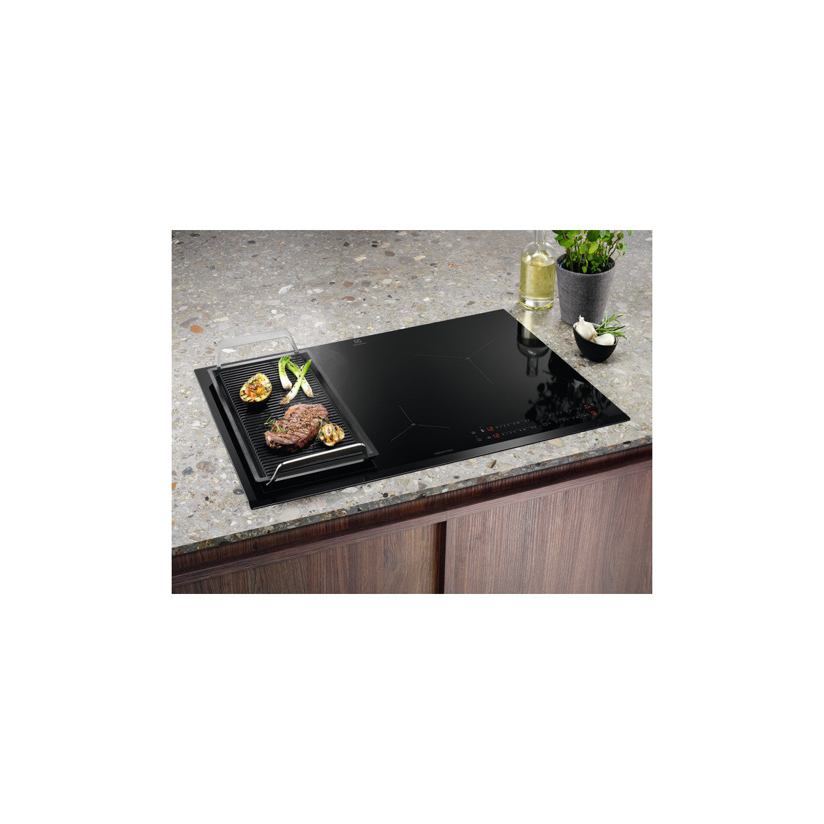 Electrolux EIS82449 Nero Da incasso 80 cm Piano cottura a induzione 4 Fornelli