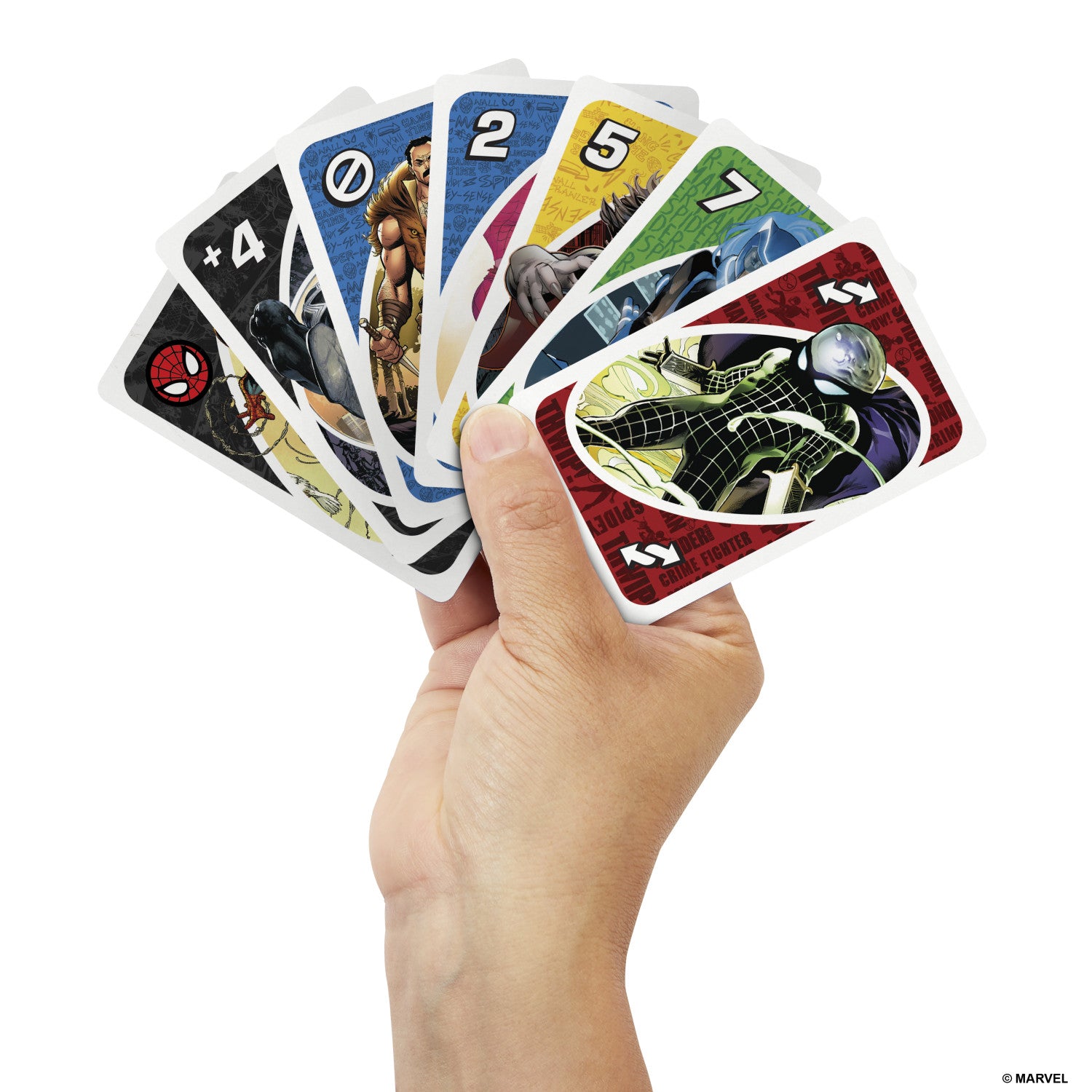 Games UNO The Amazing Spider-Man Carta da gioco Sostituzione