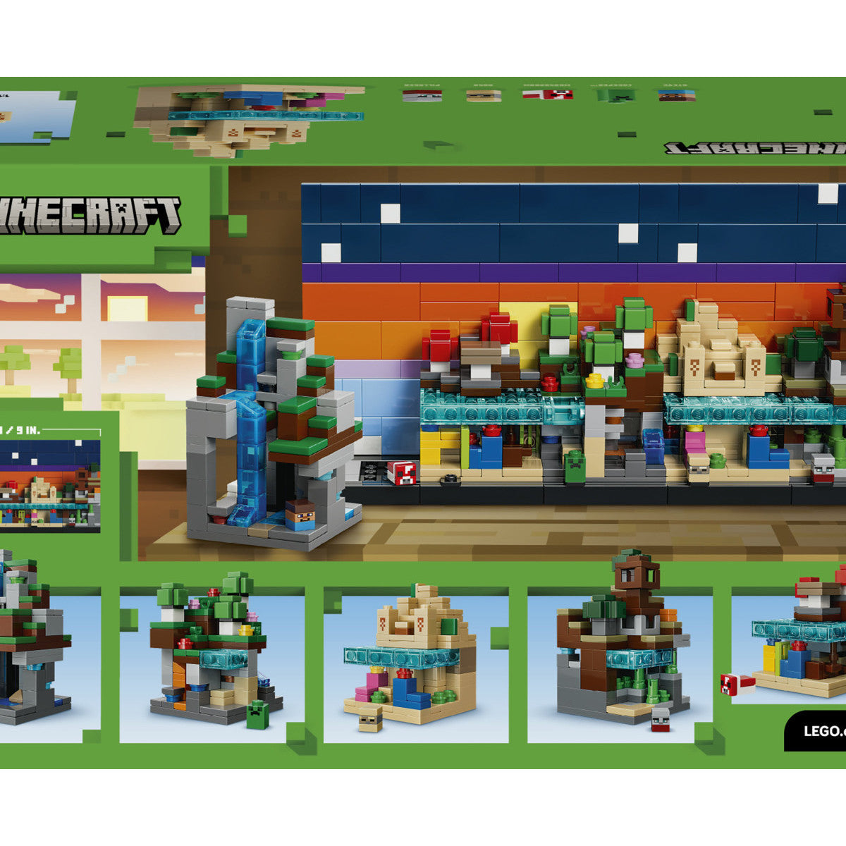 LEGO Minecraft Mini-Biomi 21589
