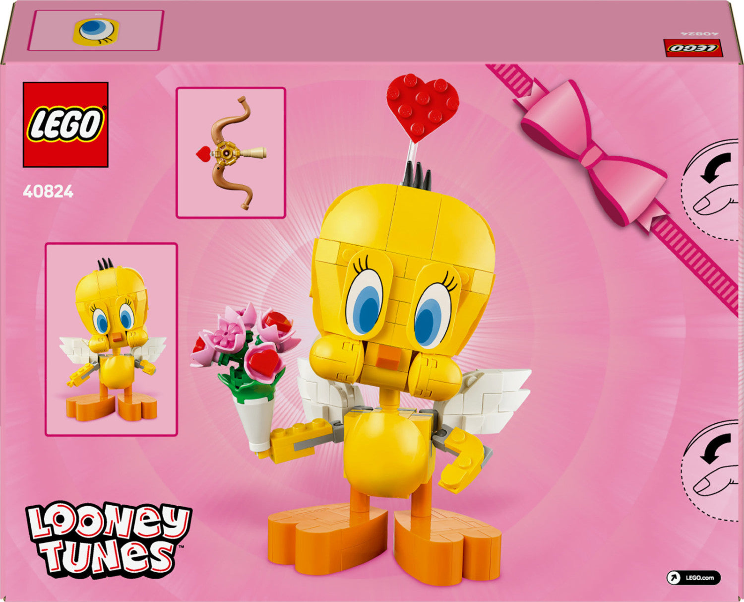 LEGO Iconic Titti 40824 Set da Costruzione Looney Tunes 412 Pezzi