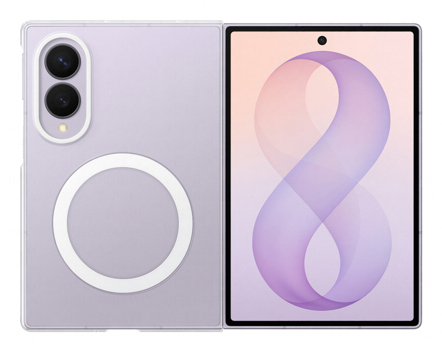 Samsung Galaxy Z Fold8 Clear Magnet Case