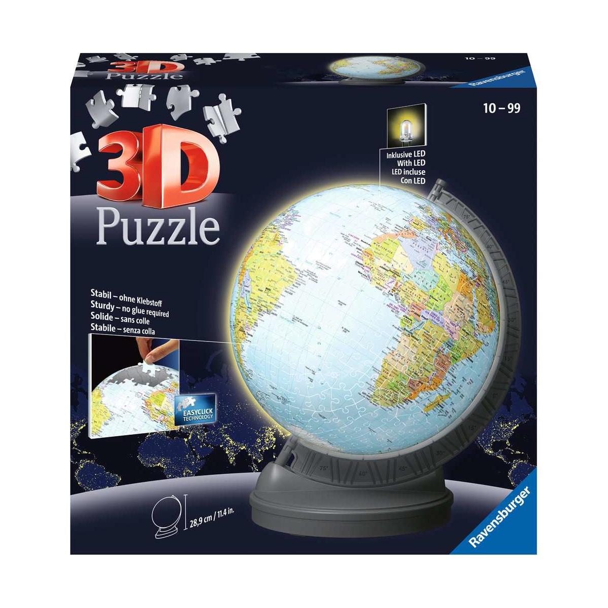 Ravensburger 11549 puzzle Puzzle 3D 540 pz Globo