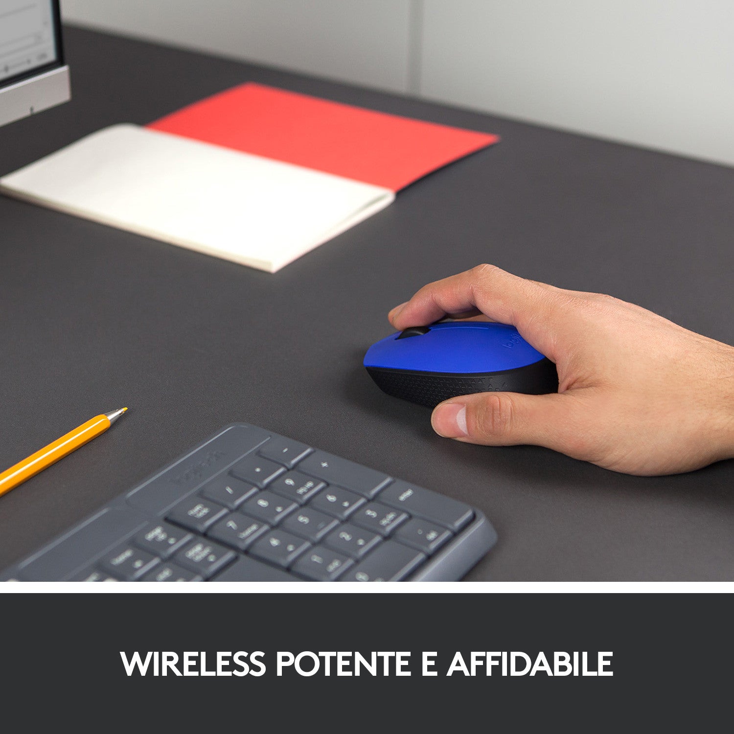 Logitech M171 mouse Ambidestro RF Wireless Ottico 1000 DPI