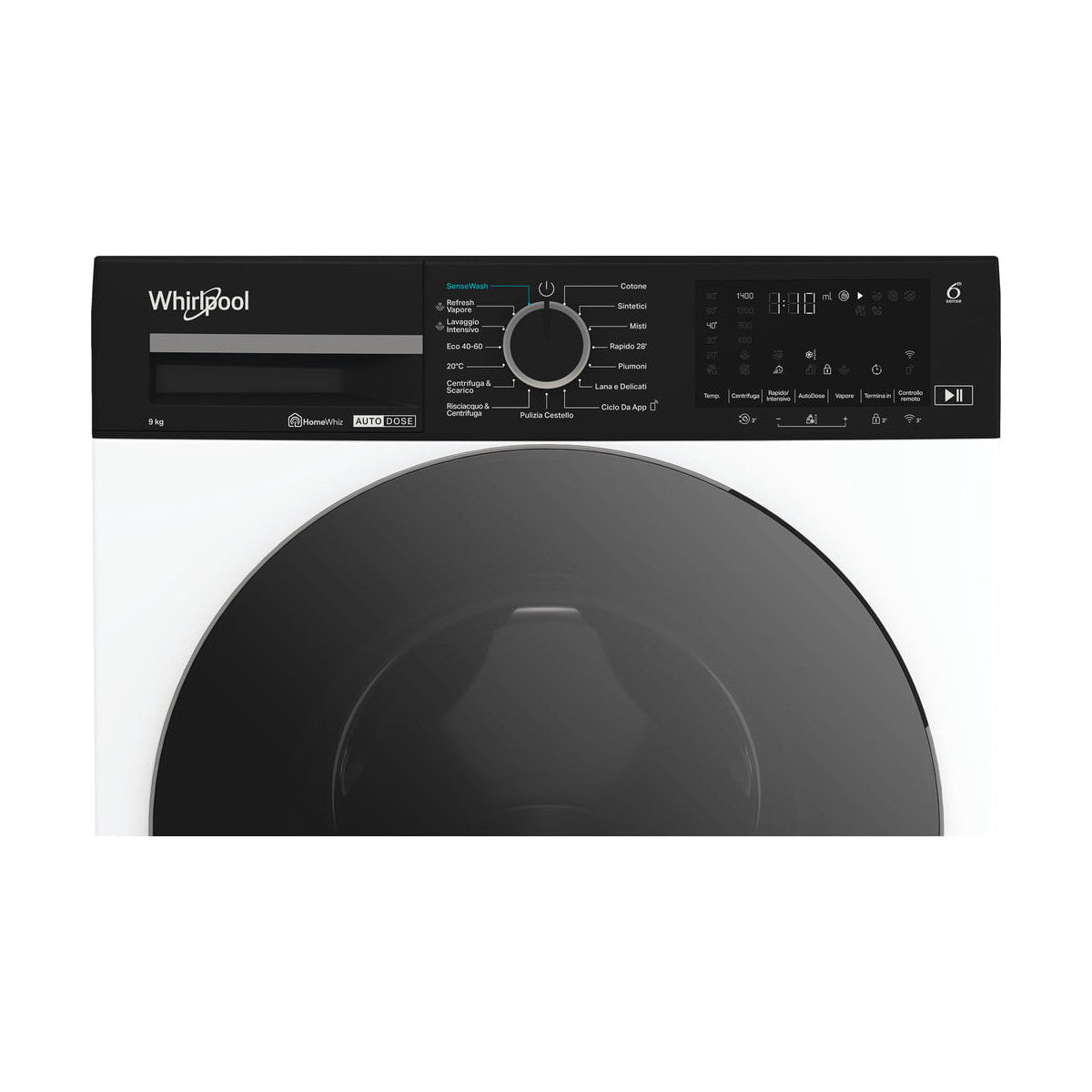 Whirlpool Lavatrice a libera installazione - WPM 911W ADS IT