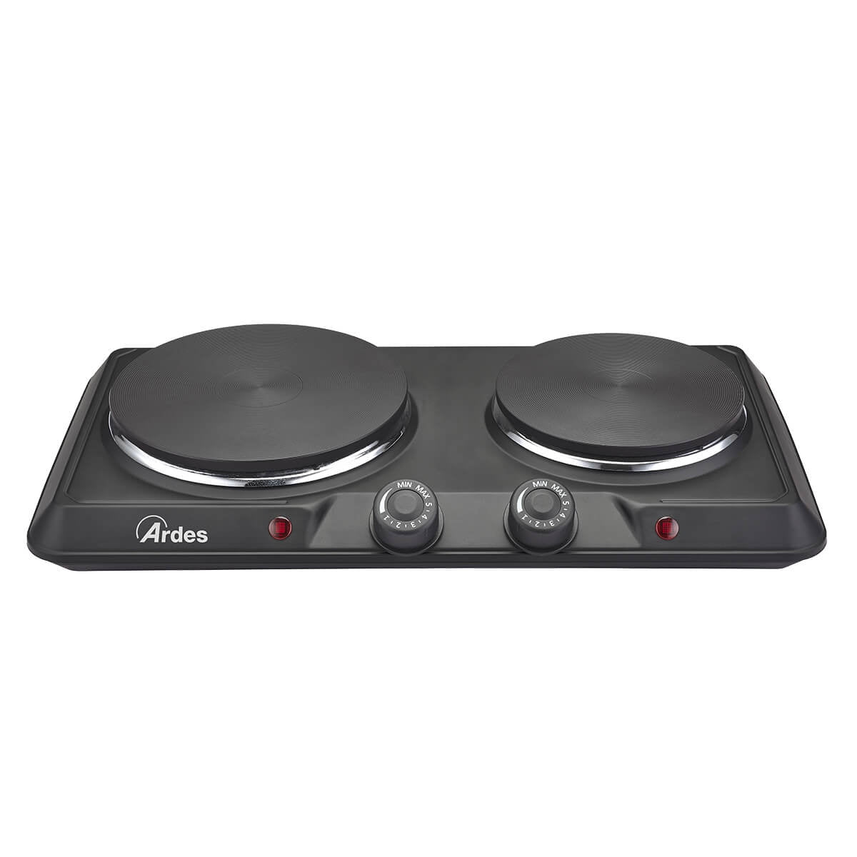 Ardes ARFOEL05 FOCUS DUO Fornello elettrico Duo 15 e 18 cm Nero