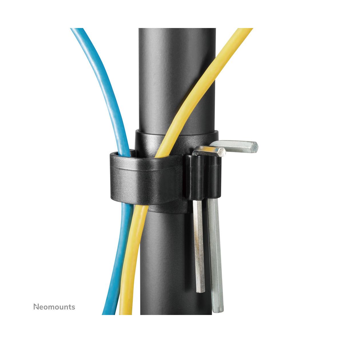 Neomounts FPMA-D550D3BLACK supporto da tavolo per Tv a schermo piatto 68,6 cm (27") Nero