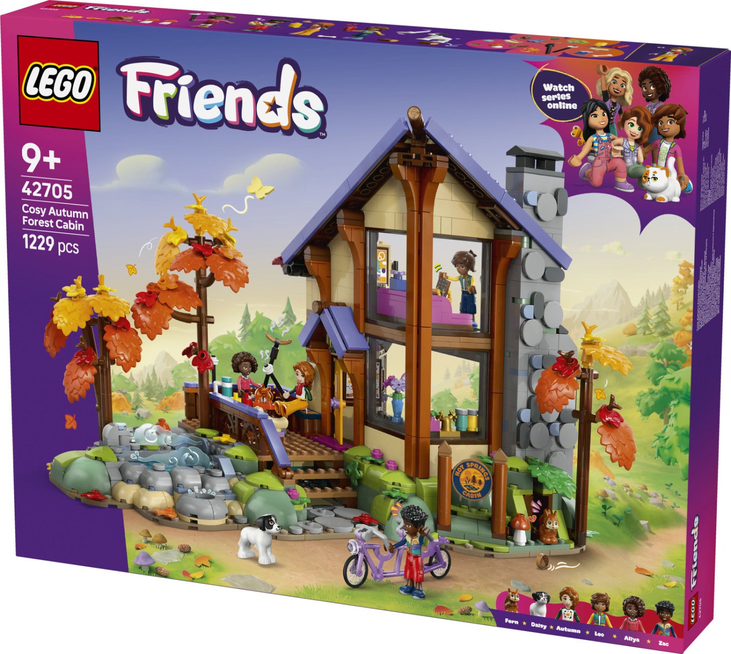 LEGO Friends Gemütliche Hütte Im Herbstwald 42705