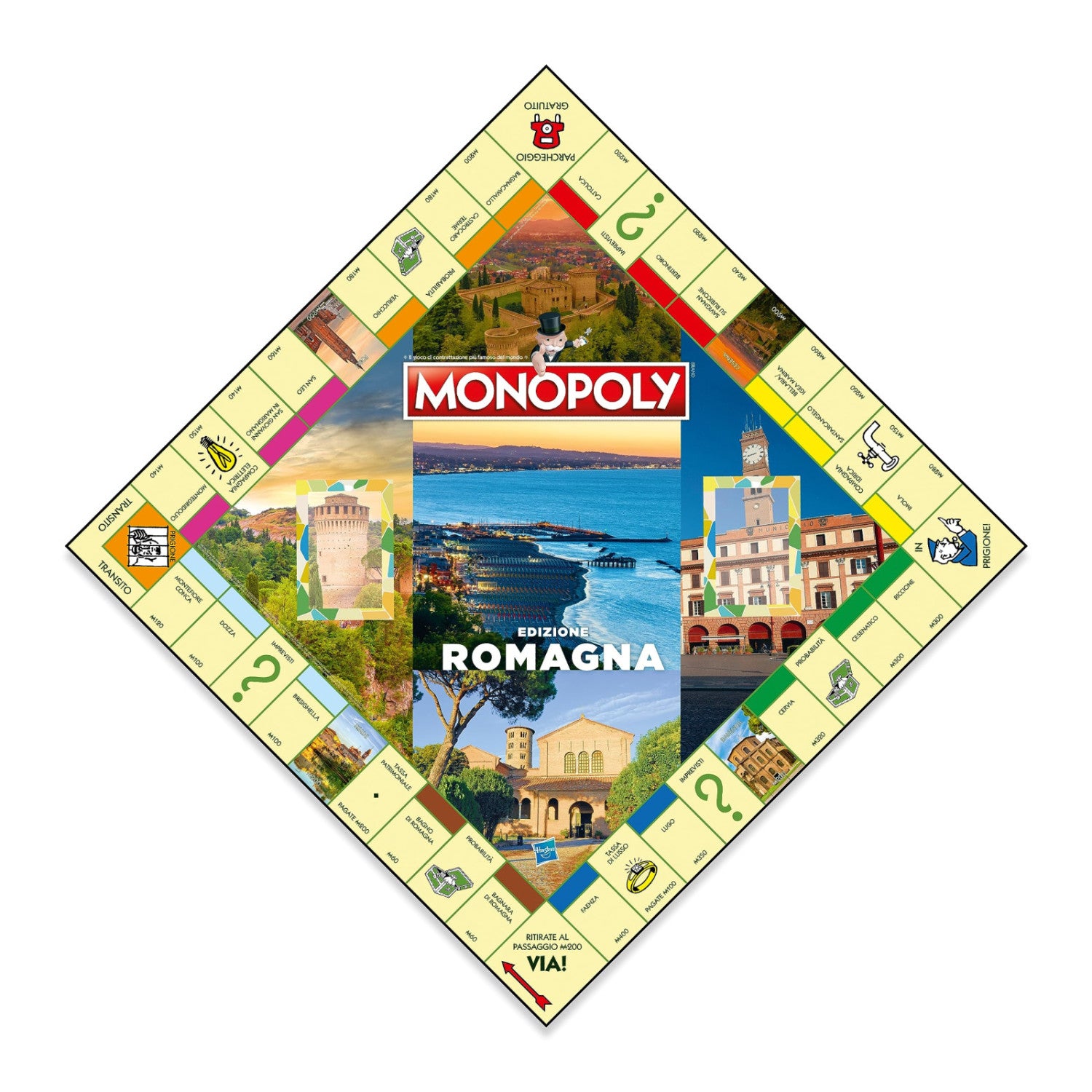Winning Moves Monopoly Edizione Romagna