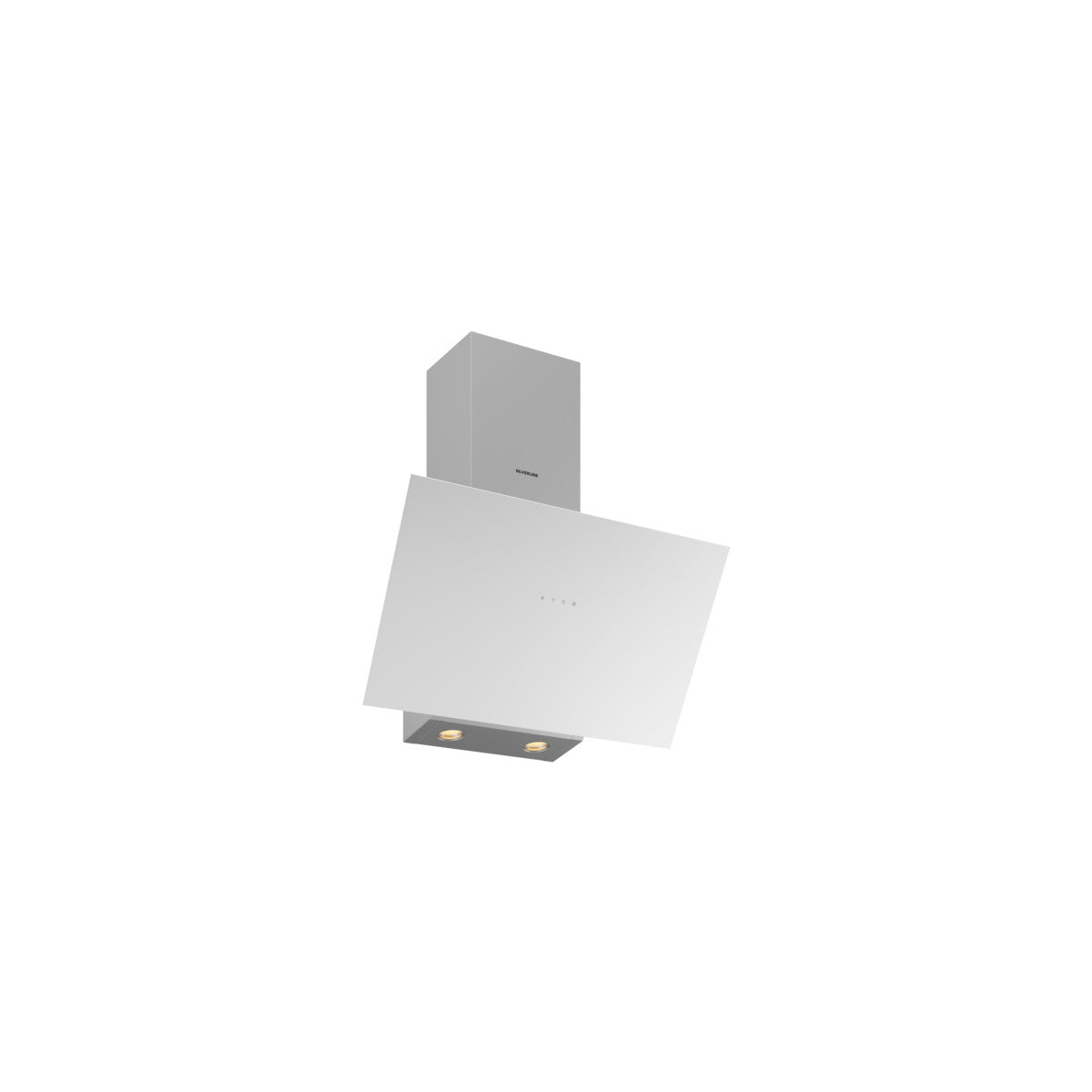 Silverline 3481 Eco Cappa aspirante a parete Bianco 398 m³/h