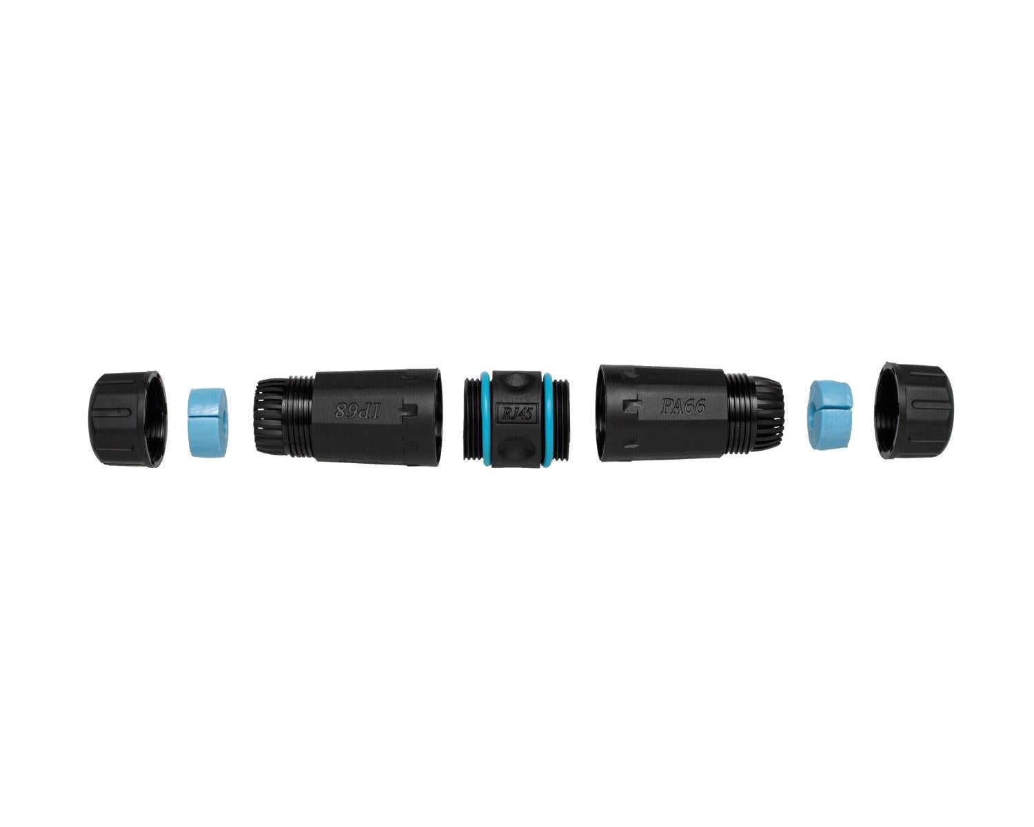 Equip 221172 adattatore per inversione del genere dei cavi RJ-45 Nero Blu