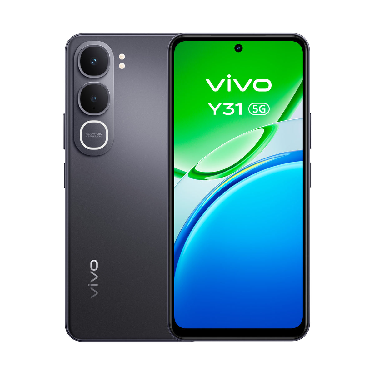 VIVO Y31 17,1 cm (6.72") Android 15 5G USB tipo-C 6 GB 256 GB 6500 mAh Nero