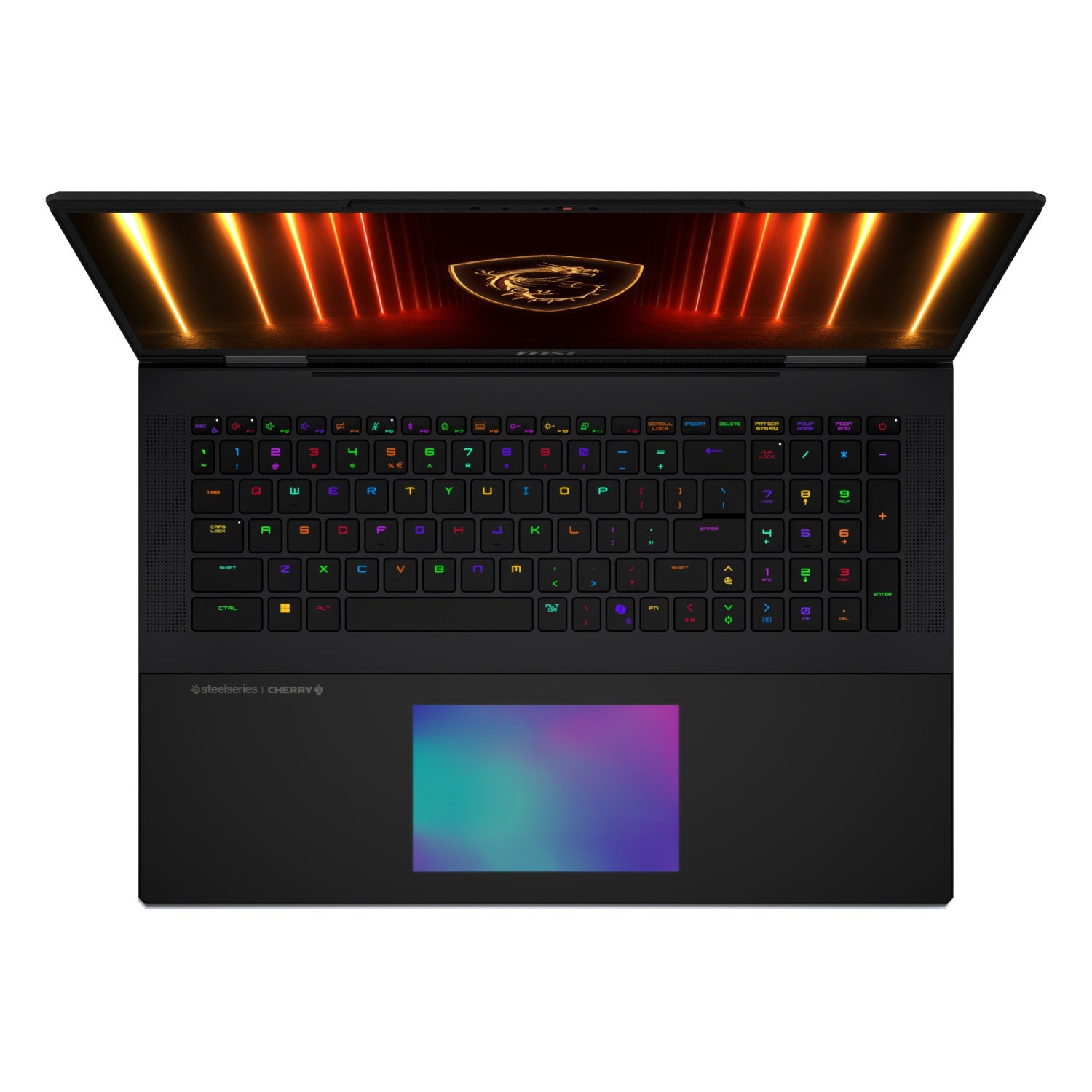 MSI Titan 18 HX A2WJ-1079IT Intel Core Ultra 9 290HX Plus Computer portatile 45,7 cm (18") UHD+ 64 GB DDR5-SDRAM 2 TB SSD NVIDIA GeForce RTX 5090 Wi-Fi 7 (802.11be) Windows 11 Home Nero