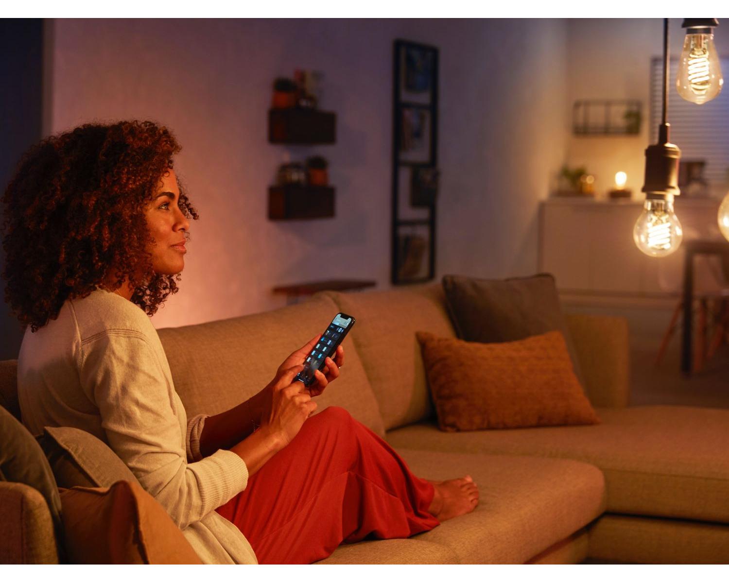 Philips Hue White Filament Lampadina Smart E27 40 W