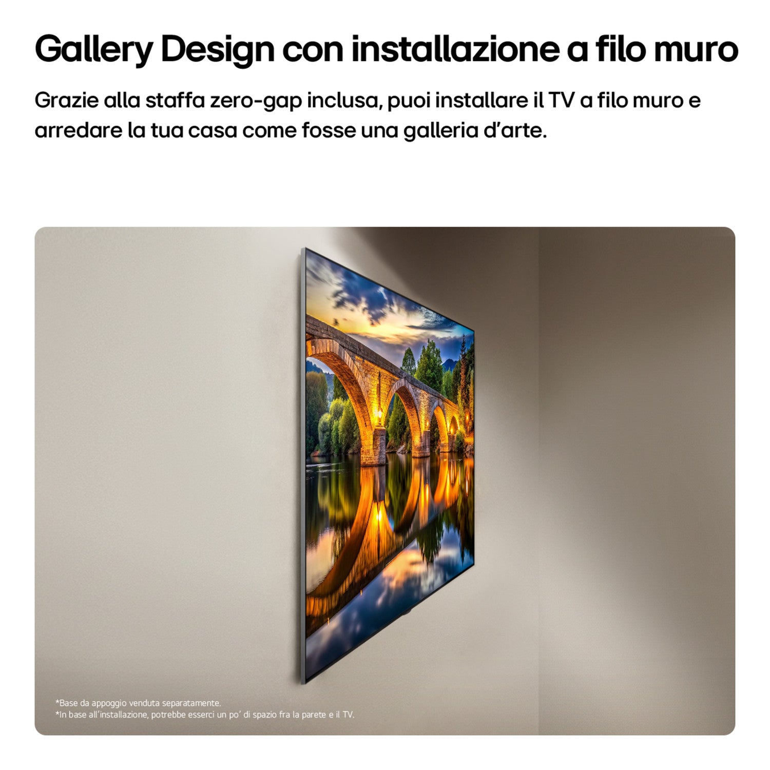 LG OLED evo AI 97pollici Serie G6 OLED97G64LW, 4K, Brightness Booster, Staffa a filo muro inclusa, G-Sync, SMART TV 2026