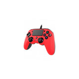 Nacon PS4OFCPADRED Compact Controller PS4 Ufficiale Sony PlayStation, Rosso