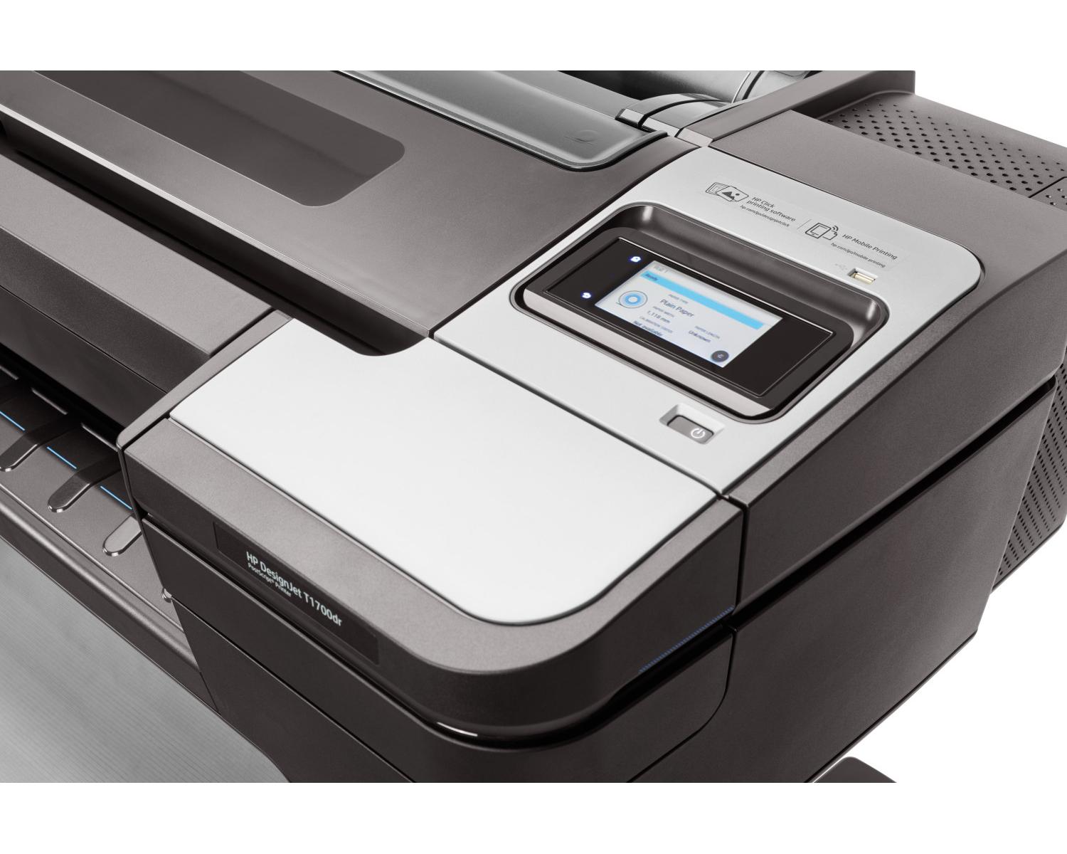 HP W6B55A Stampante Grandi Formati Getto d'Inchiostro a Colori 2400x1200 DPI 1118x1676 mm Nero