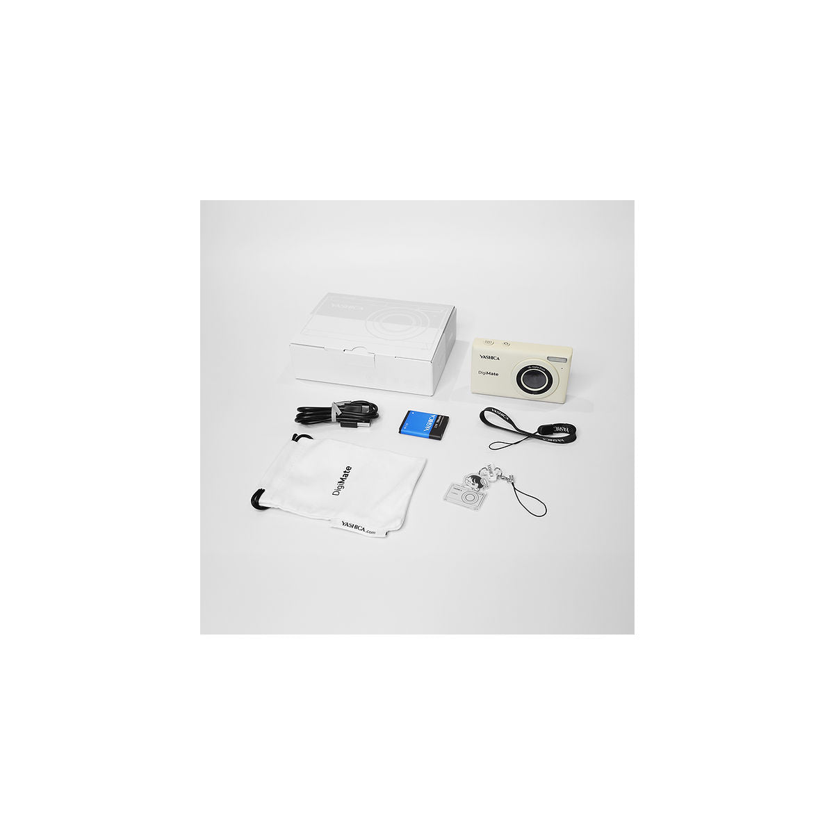 Yashica DigiMate Fotocamera compatta 64 MP CMOS Bianco