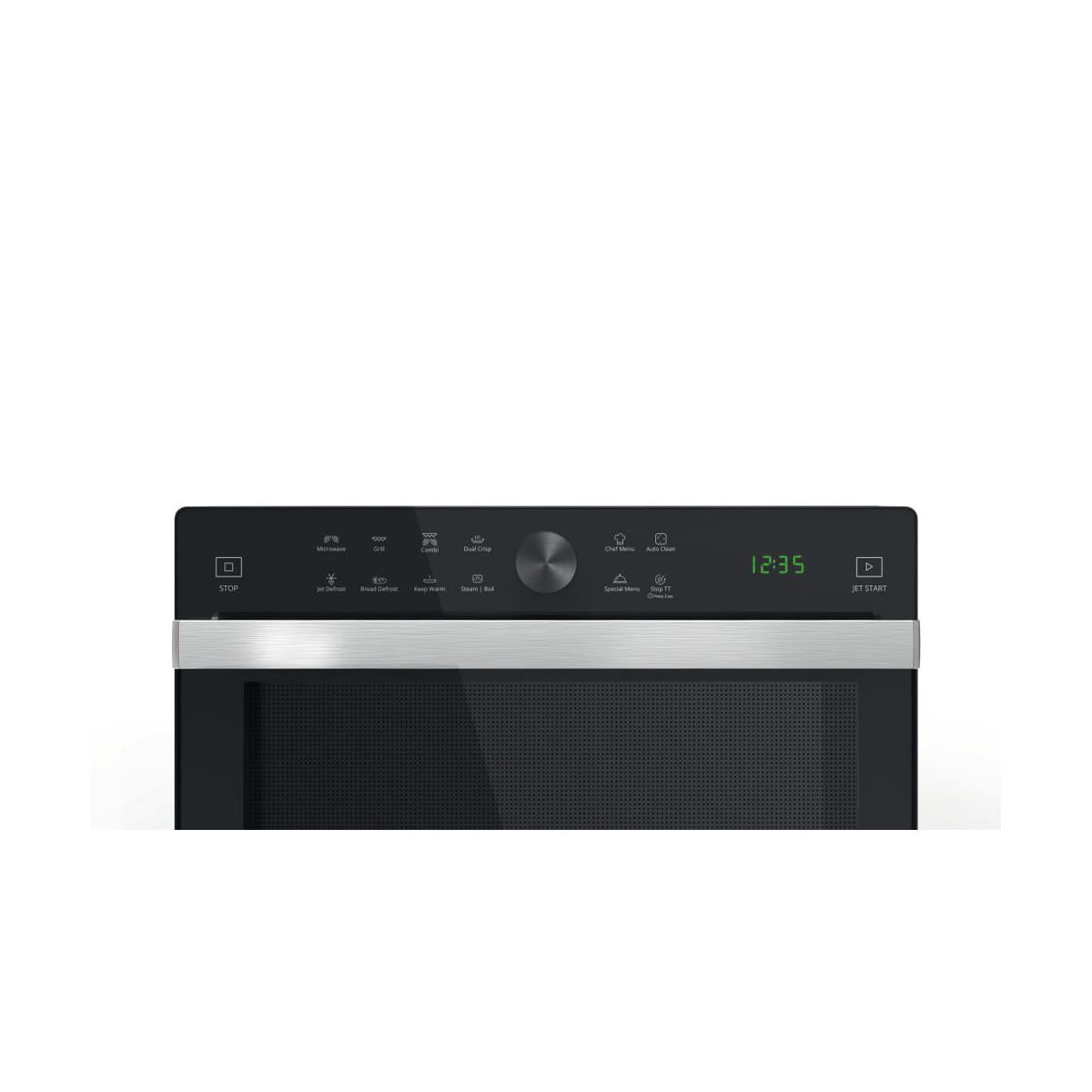 Whirlpool Supreme Chef MWP 337 SB Superficie piana Microonde con grill 33 L 900 W Nero, Argento