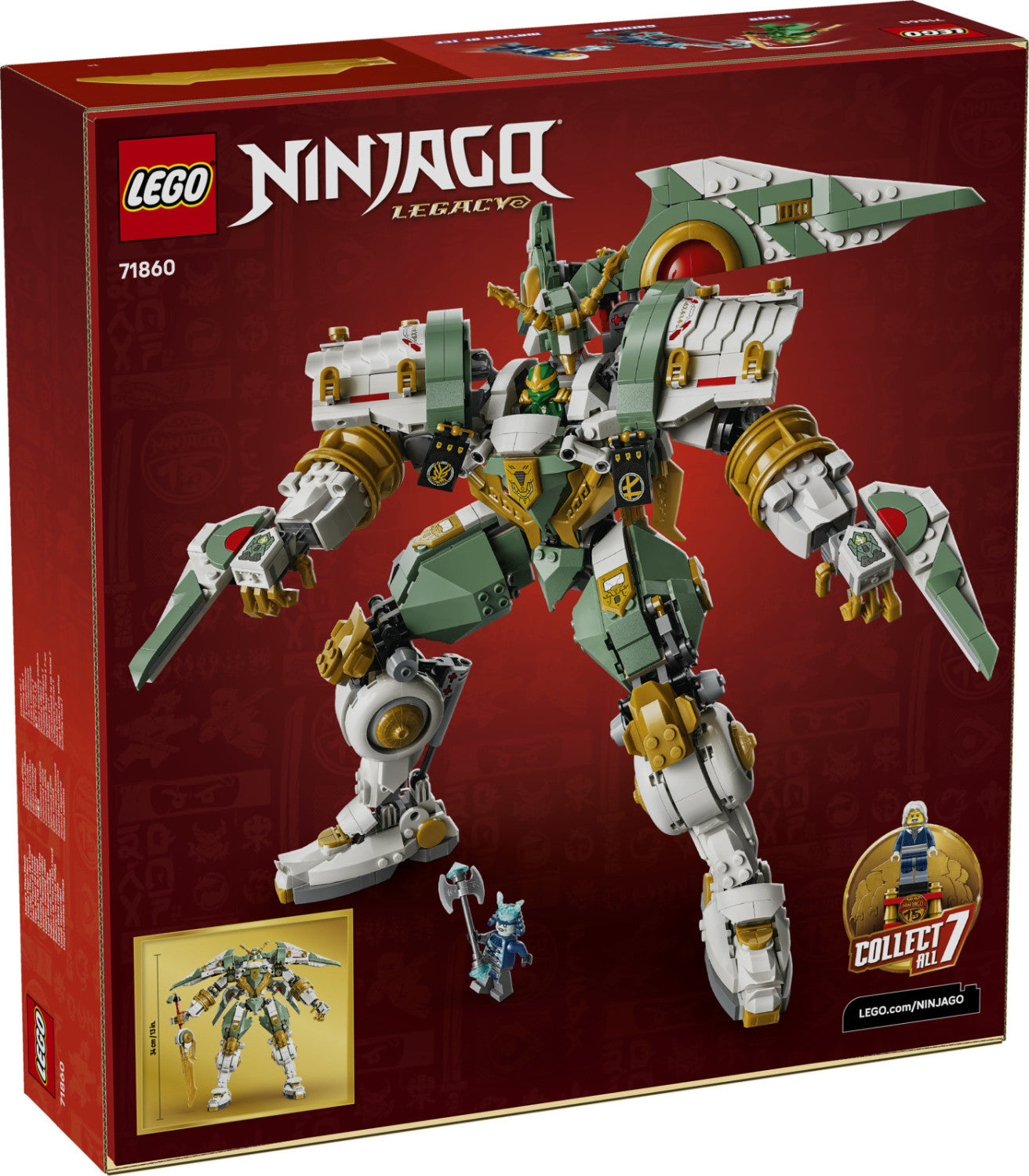 LEGO Ninjago Mech Titano di Lloyd 15 Anniversario 71860 1293 Pezzi