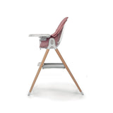 Foppapedretti Cadeira Alta 2 Em 1 Bonito Cadeira de Bebé, 6 Meses - 6 Anos (Máx. 15 Kg), Assento Ergonómico Reclinável, Acolchoamento Removível, Bandeja Dupla, Rosa