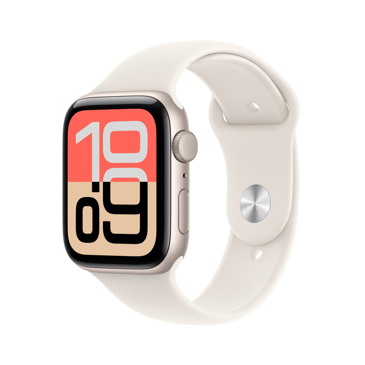 Apple Watch SE (3nd generation) OLED 44 mm Digitale 368 x 448 Pixel Touch screen Beige Wi-Fi GPS (satellitare)