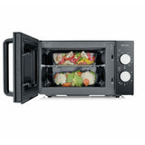 Severin MW 7762 forno a microonde Nero, Acciaio inox Microonde con grill Superficie piana 20 L 800 W