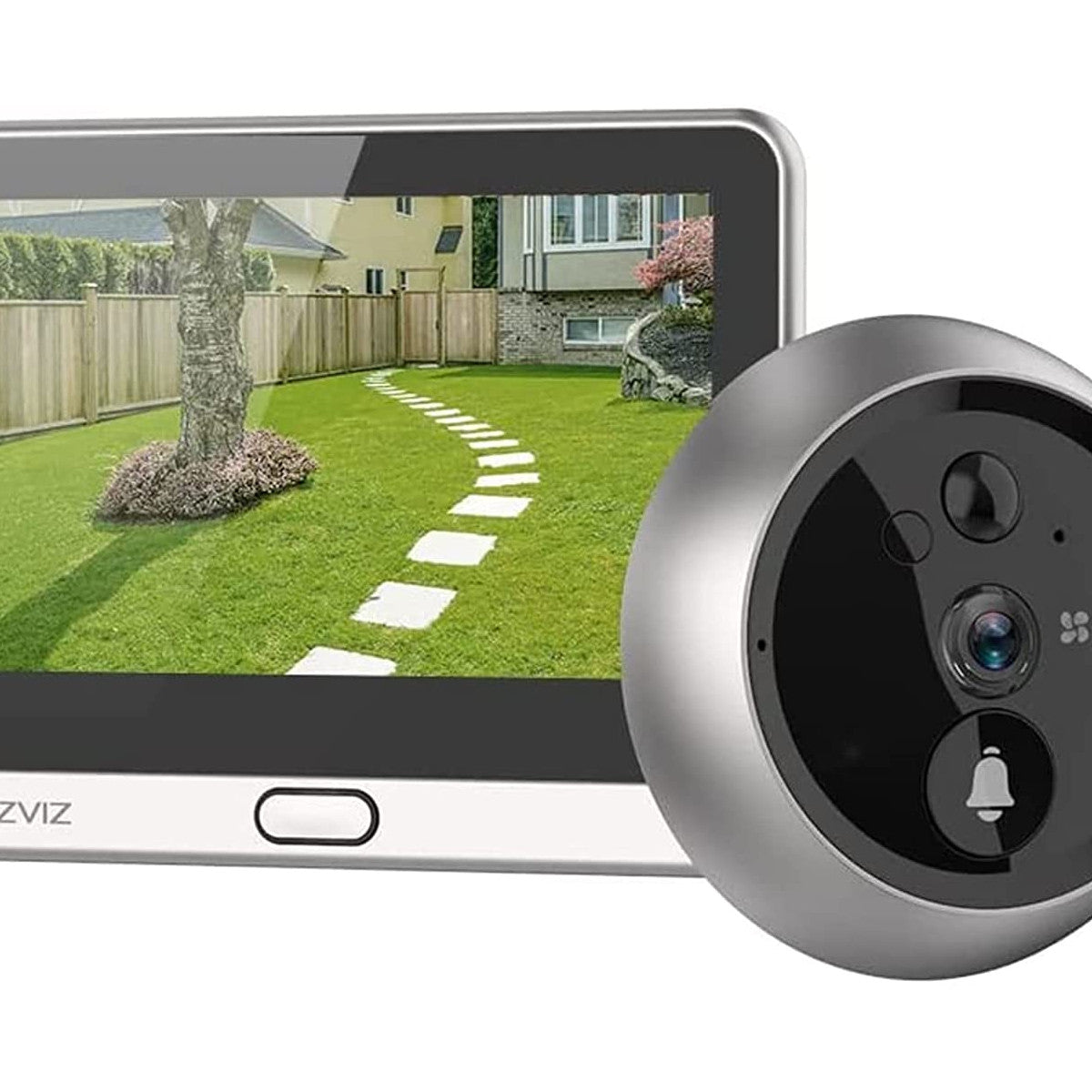EZVIZ DP2C sistema per video-citofono 2 MP 10,9 cm (4.3") Argento