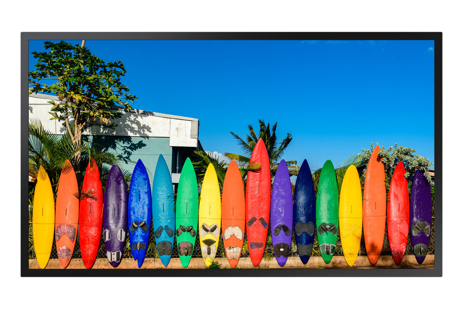 Samsung OM55B Pannello piatto per segnaletica digitale 139,7 cm (55") LCD Wi-Fi 3000 cd/m² 4K Ultra HD Nero Processore integrato Tizen 5.0 24/7