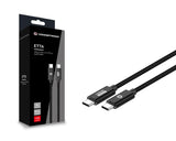 Conceptronic ETTA02B12 cavo USB USB 3.2 Gen 2 (3.1 Gen 2) 1,2 m USB C Nero