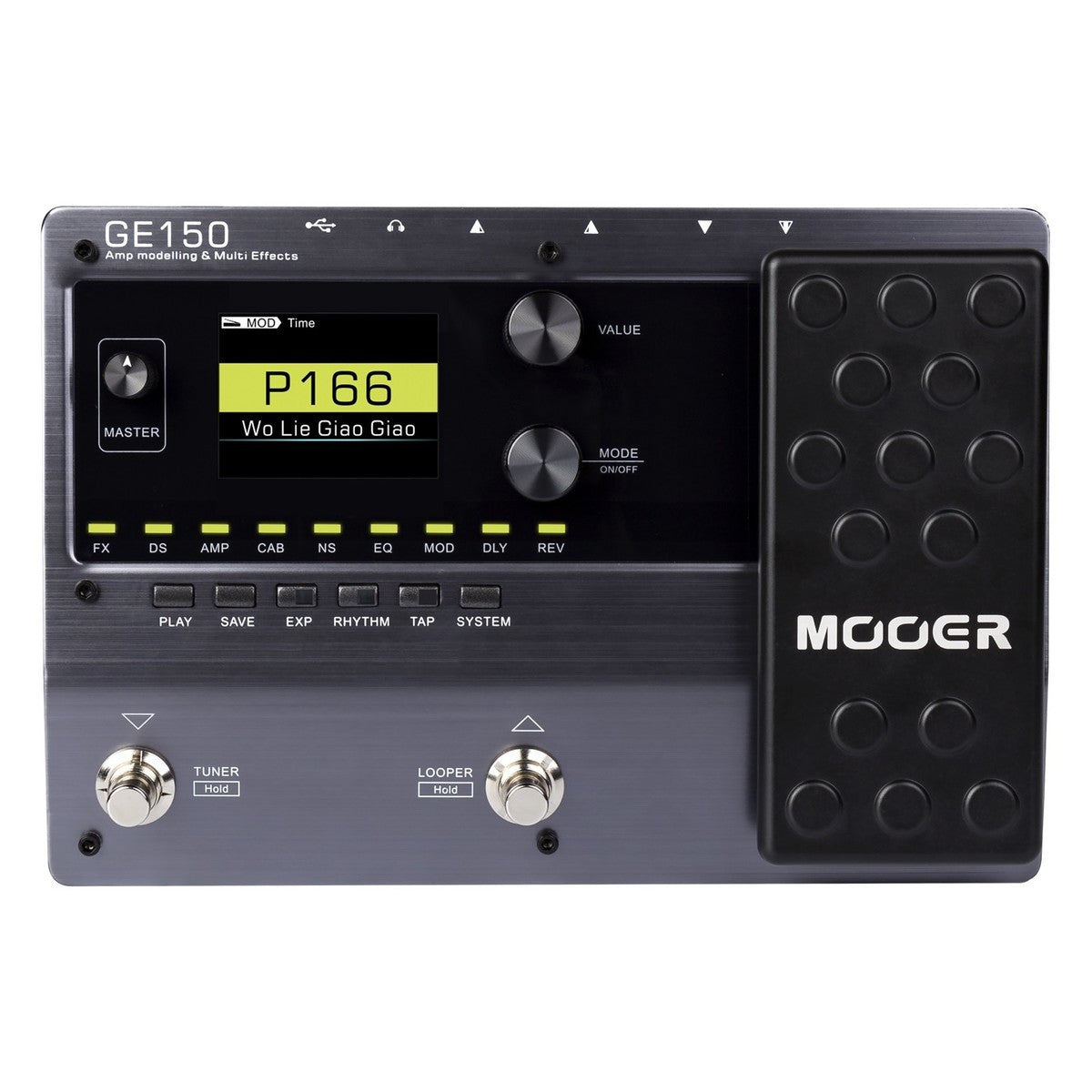 Mooer GE150 - Pedaliera Multieffetto per Chitarra