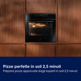 Electrolux PizzaExpert Series 700 Multifunction Oven with pyrolytic cleaning Wi-Fi connection 72 L 3490 W Nero