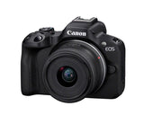 Canon EOS R50Black RF-S 18-45mm F4.5-6.3 IS STM Kit MILC 24,2 MP CMOS 6000 x 4000 Pixel Nero