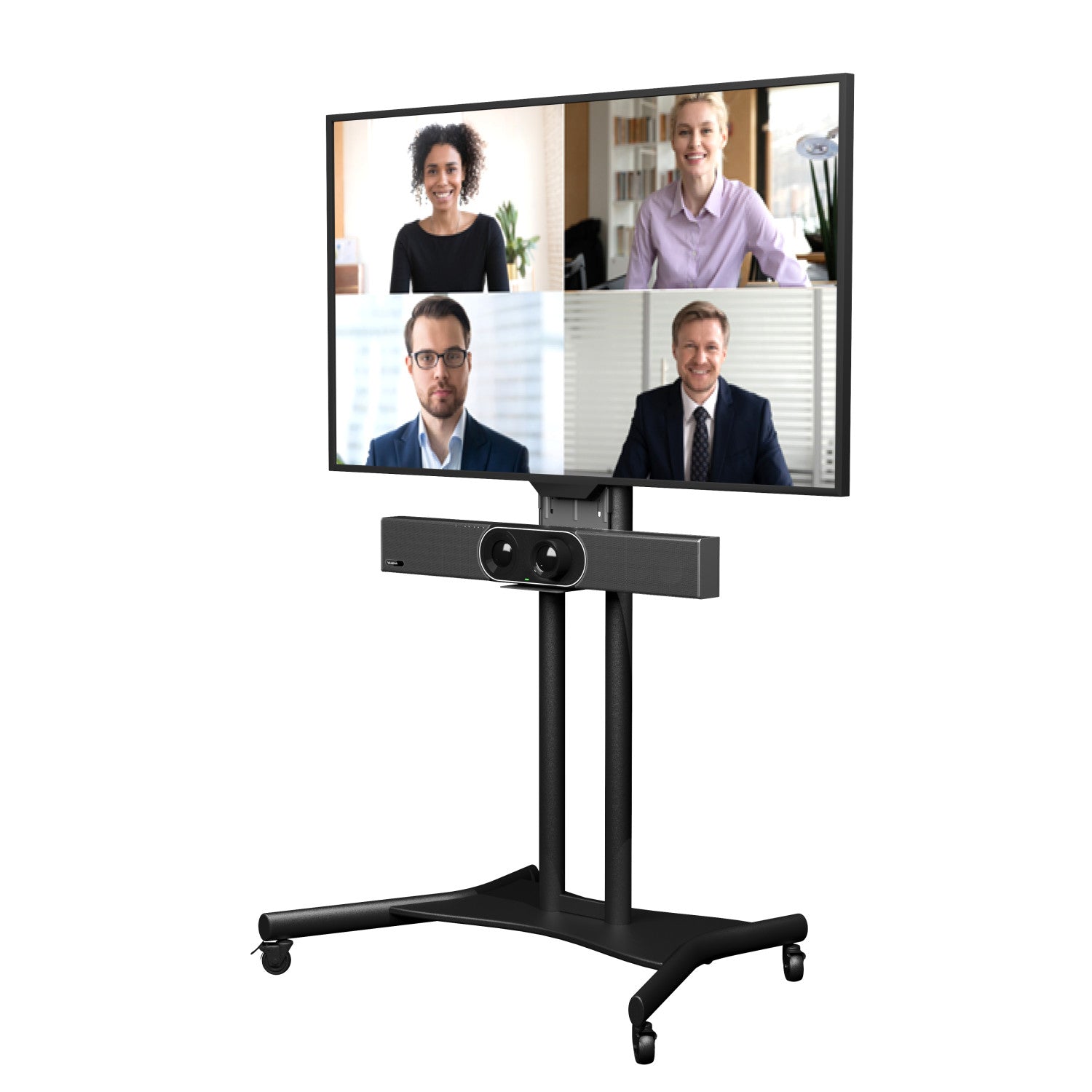 Yealink VCSTVMOUNT2 Staffa Tv Mount Kit per Uvc40 M400 600 A20 30 Nero