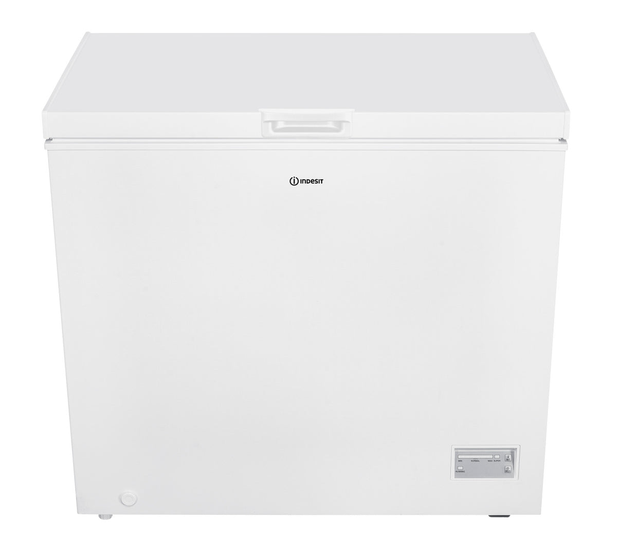 Indesit INCF 1984 E Congelatore orizzontale a libera installazione, Statico , 90 cm, Classe E, Bianco, 40 db, h 85cm