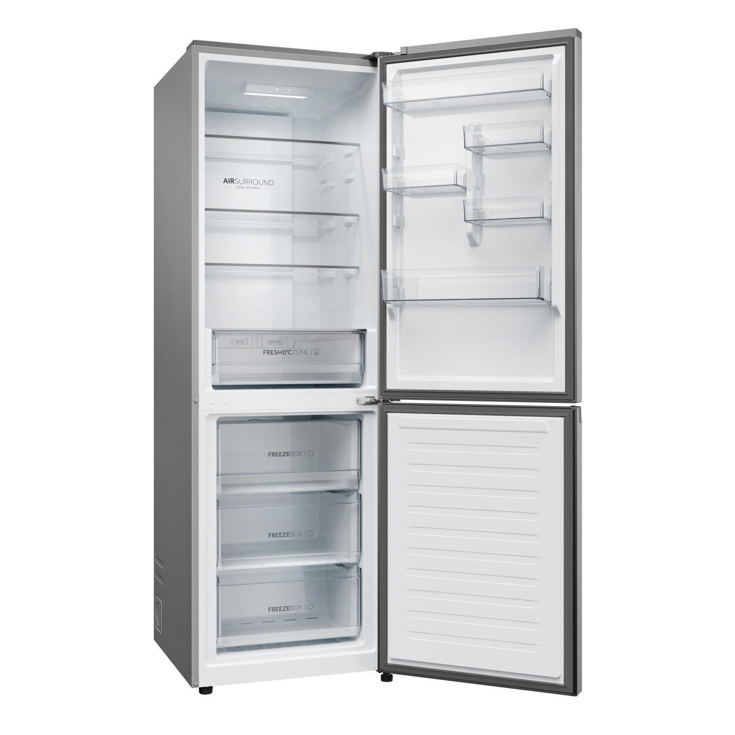 Haier HDPR1618ANPD Frigorifero Libera installazione 355 L A Acciaio inox