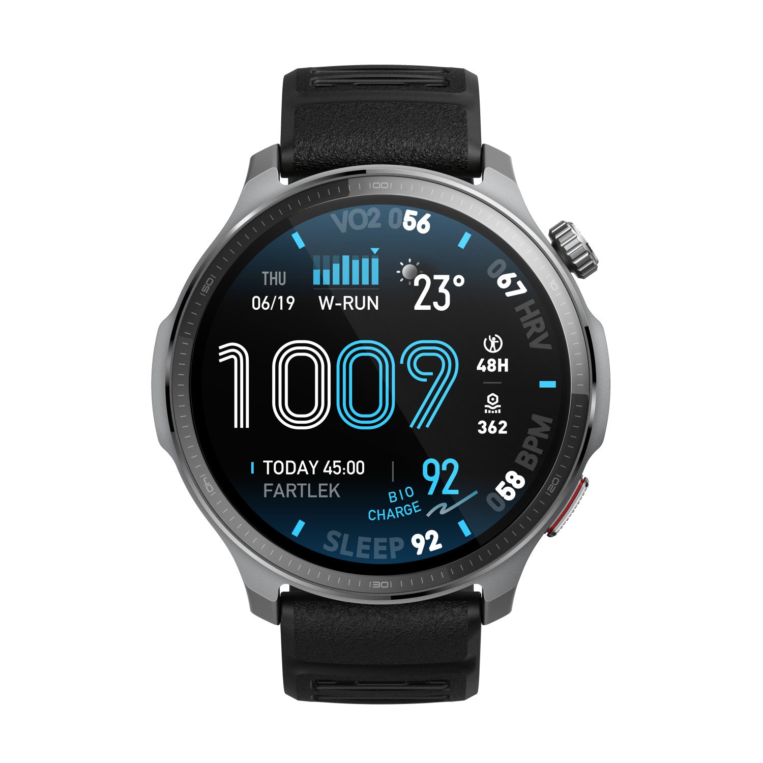 Amazfit Balance 2 XT 3,81 cm (1.5") AMOLED Digitale 480 x 480 Pixel Touch screen Nero Wi-Fi GPS (satellitare)